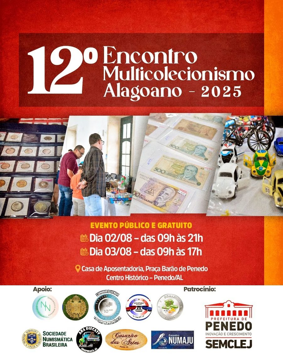 12º Encontro Multicolecionismo Alagoano 2025